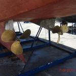 Propeller vorbereitet